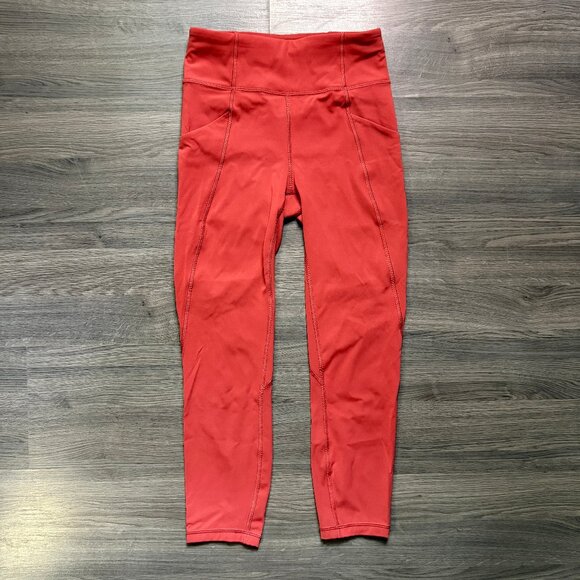 Lululemon Women's Time To Sweat Crop *23" Leggings - Pink - Picture 5 of 10